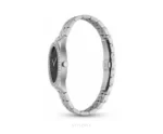 Gucci 25H 30mm Silver Black Diamond Bezel Quartz - Gucci First Copy Watches