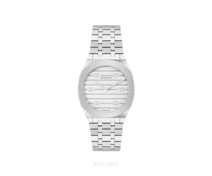 Gucci 25H 30mm Silver White Quartz - Gucci First Copy Watches