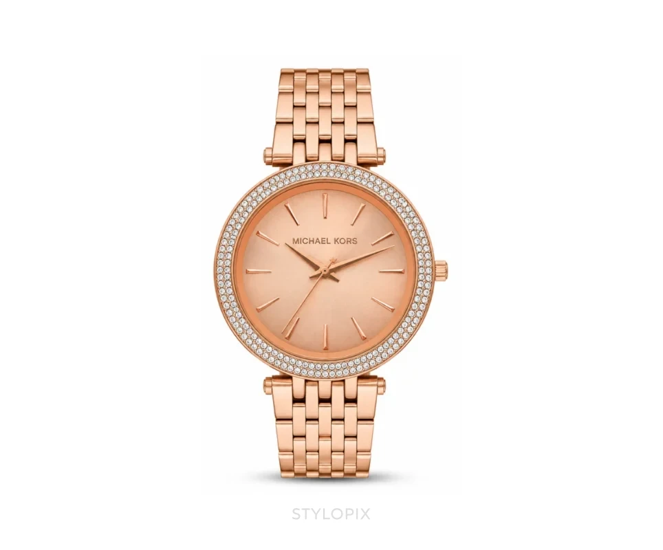 Michael Kors Mk3192 Darci With Rose Gold Dial Quartz - Michael Kors First Copy Watches
