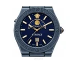 Versace Greca Logo Moon Phase Black Authentic Store Quality - Versace First Copy Watches