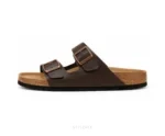 Birkenstock Dark Brown Sandal Arizona - Birkenstock First Copy