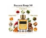 Poiison Baccarat Rouge 540 Inspired Perfume EDP